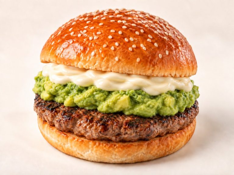 Hamburguesa especial palta mayo