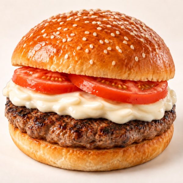 Hamburguesa especial tomate mayo